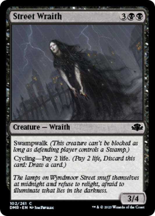 Image for Street Wraith (102) (Dominaria Remastered) - Magic: The Gathering