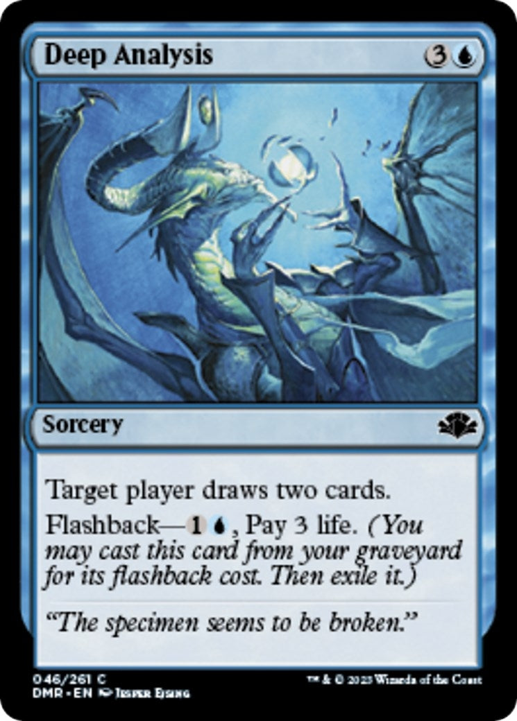 Image for Deep Analysis (46) (Dominaria Remastered) - Magic: The Gathering