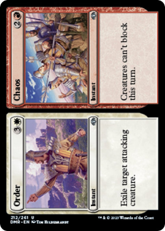 Image for Order // Chaos (212) (Dominaria Remastered) - Magic: The Gathering
