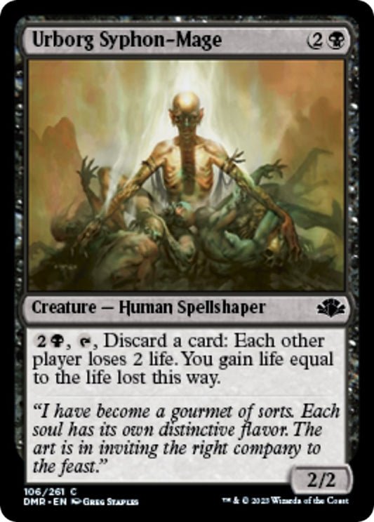 Image for Urborg Syphon-Mage (106) (Dominaria Remastered) - Magic: The Gathering