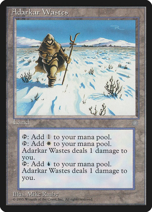 Image for Adarkar Wastes (326) (Ice Age) - Magic: The Gathering