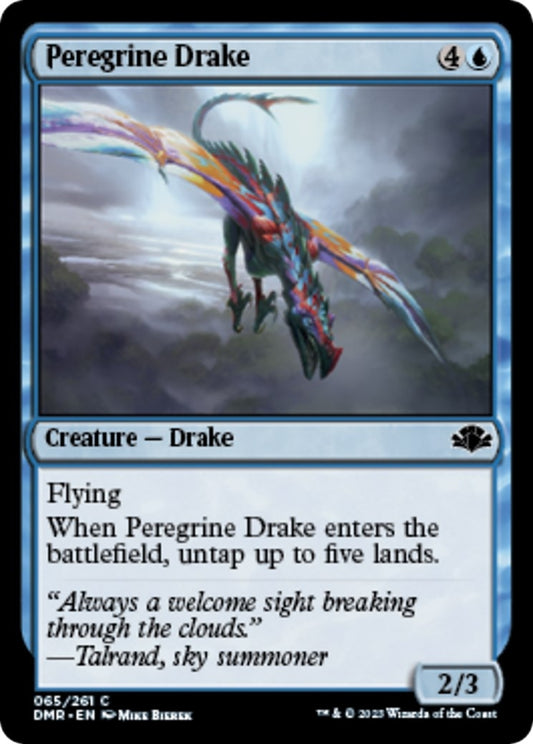 Image for Peregrine Drake (65) (Dominaria Remastered) - Magic: The Gathering
