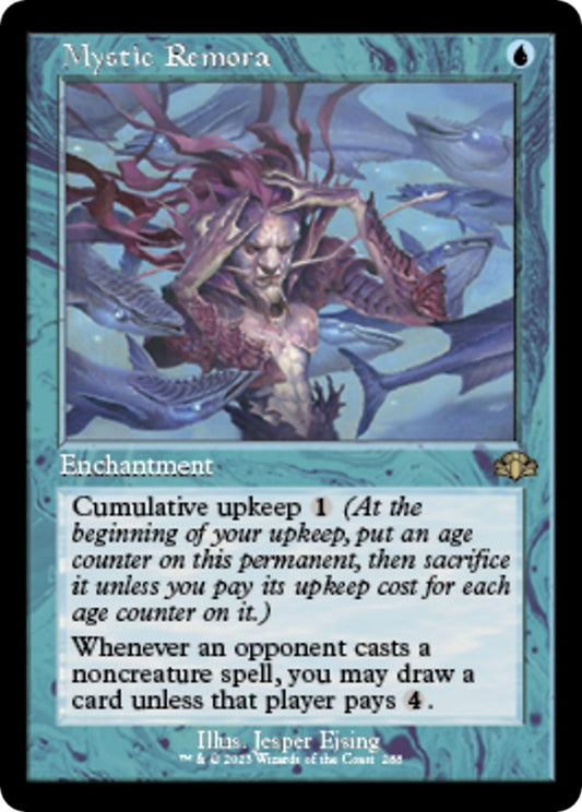 Image for Mystic Remora (Retro Frame) (288) (Dominaria Remastered) - Magic: The Gathering
