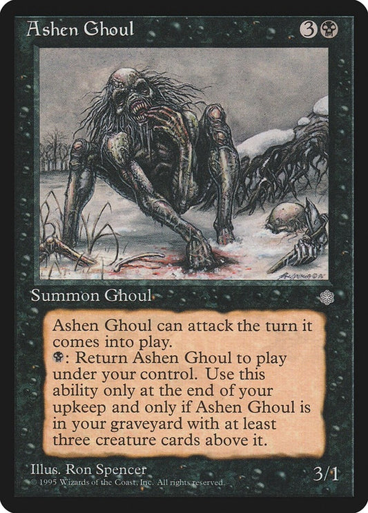 Image for Ashen Ghoul (Ice Age) - Magic: The Gathering