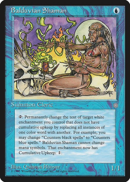 Image for Balduvian Shaman (Ice Age) - Magic: The Gathering