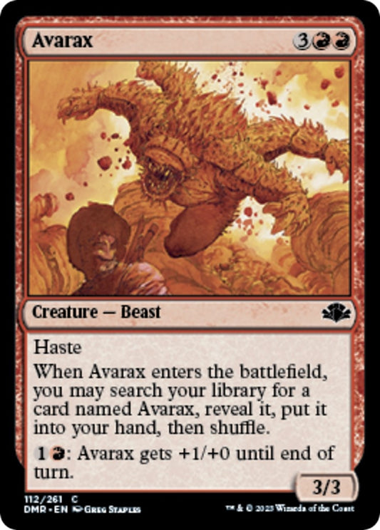 Image for Avarax (112) (Dominaria Remastered) - Magic: The Gathering