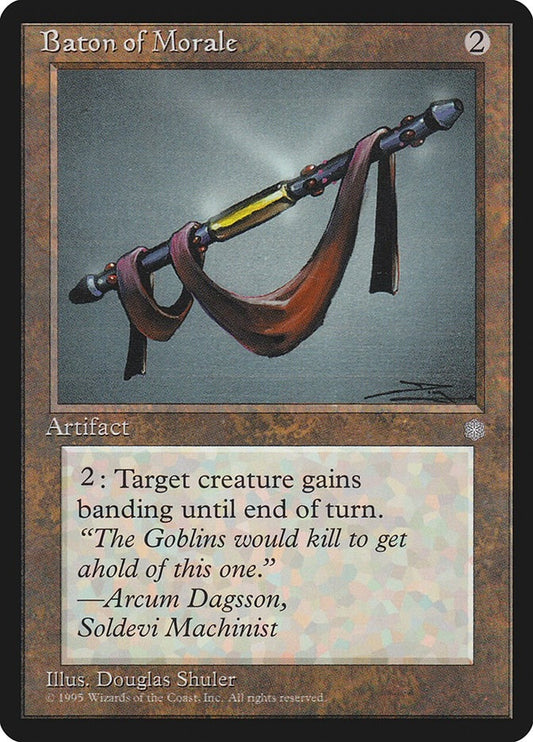 Image for Baton of Morale (Ice Age) - Magic: The Gathering