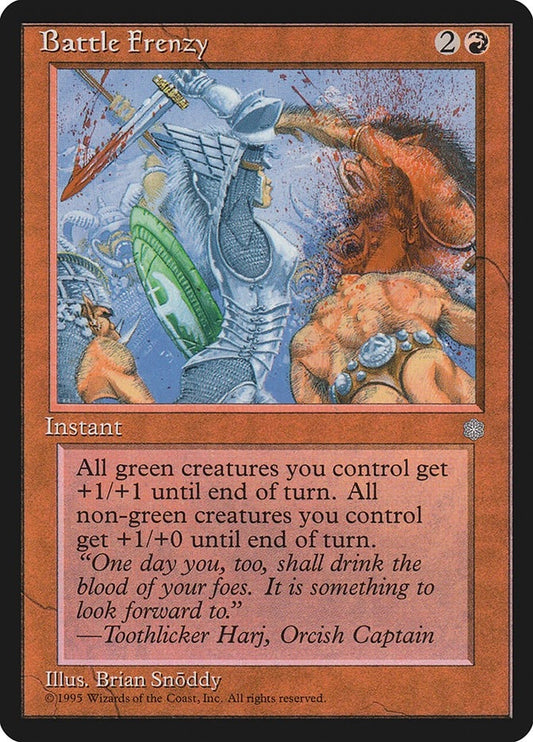 Image for Battle Frenzy (Ice Age) - Magic: The Gathering