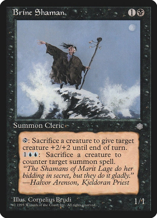 Image for Brine Shaman (Ice Age) - Magic: The Gathering