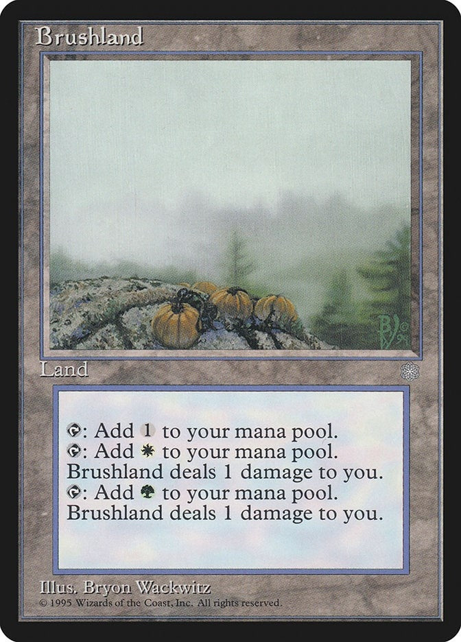 Image for Brushland (327) (Ice Age) - Magic: The Gathering