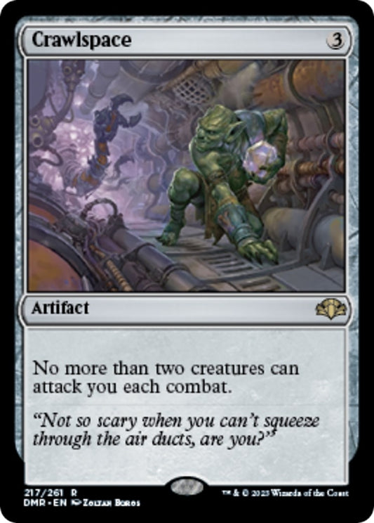 Image for Crawlspace (217) (Dominaria Remastered) - Magic: The Gathering