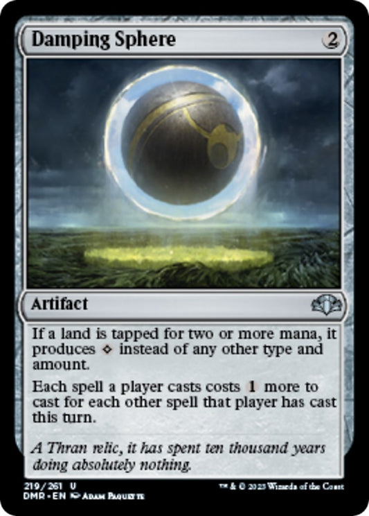 Image for Damping Sphere (219) (Dominaria Remastered) - Magic: The Gathering