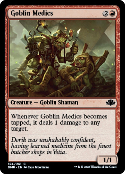Image for Goblin Medics (124) (Dominaria Remastered) - Magic: The Gathering