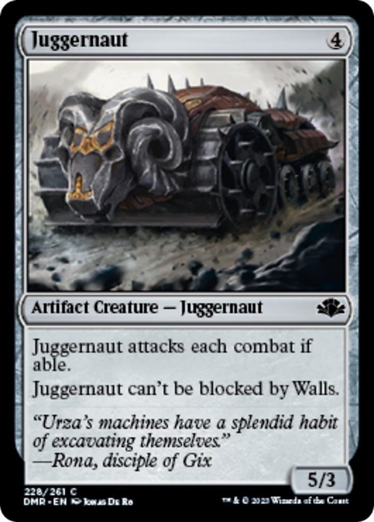 Image for Juggernaut (228) (Dominaria Remastered) - Magic: The Gathering
