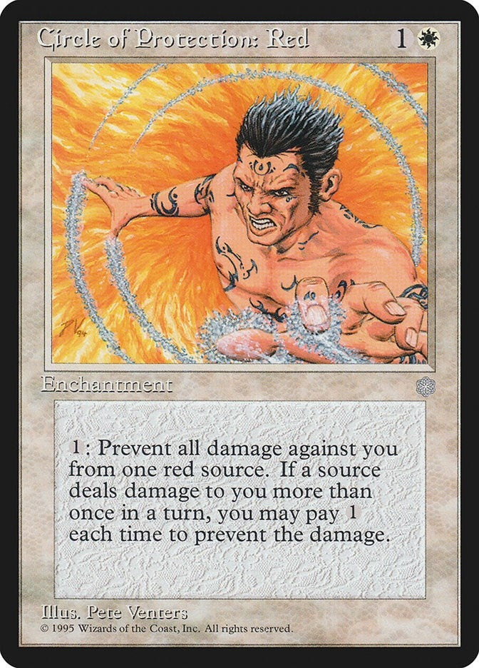 Image for Circle of Protection: Red (Ice Age) - Magic: The Gathering