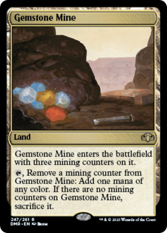 Image for Gemstone Mine (247) (Dominaria Remastered) - Magic: The Gathering