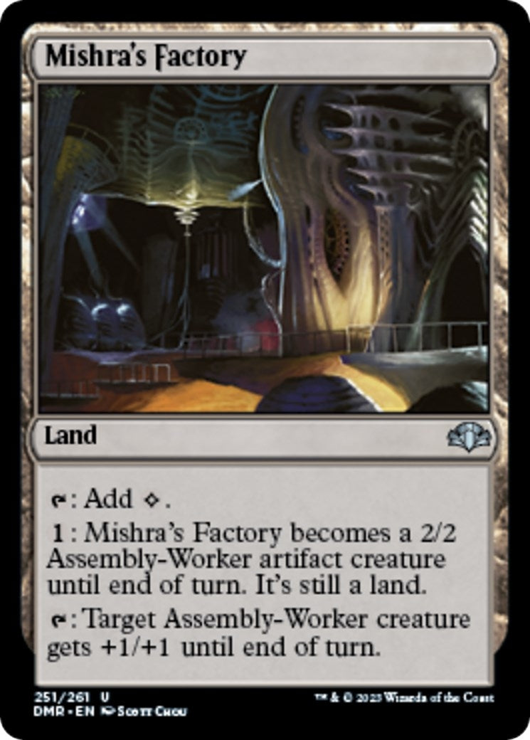 Image for Mishra's Factory (251) (Dominaria Remastered) - Magic: The Gathering