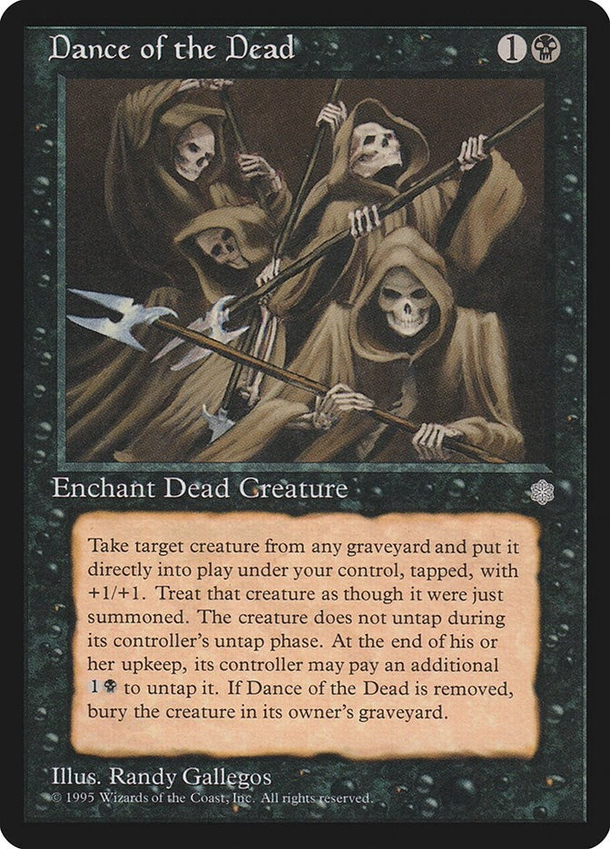Image for Dance of the Dead (6) (Ice Age) - Magic: The Gathering