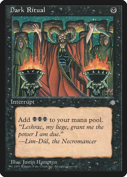 Image for Dark Ritual (8) (Ice Age) - Magic: The Gathering