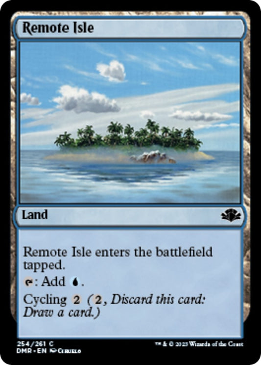 Image for Remote Isle (254) (Dominaria Remastered) - Magic: The Gathering