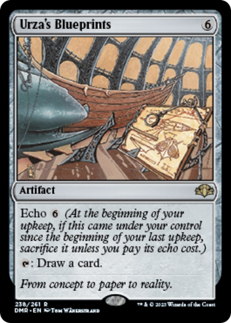 Image for Urza's Blueprints (238) (Dominaria Remastered) - Magic: The Gathering