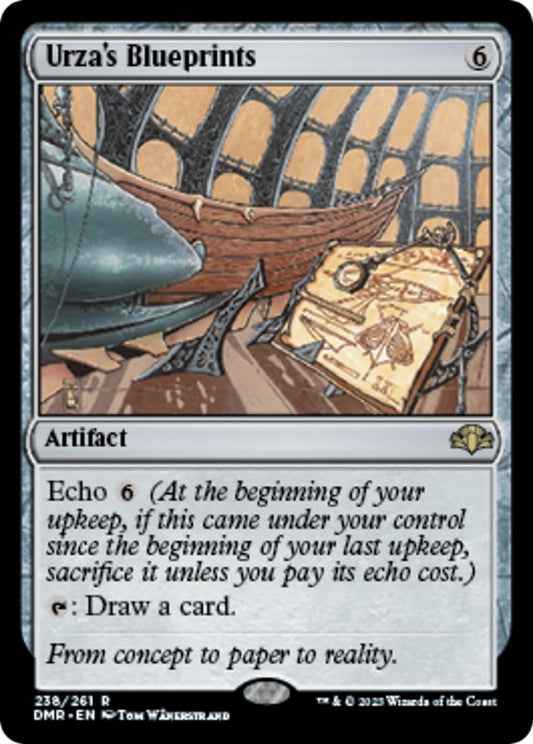 Image for Urza's Blueprints (238) (Dominaria Remastered) - Magic: The Gathering