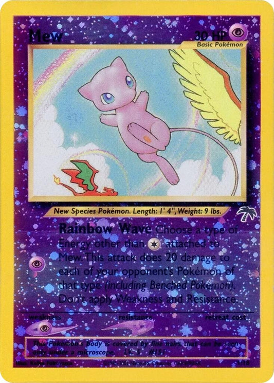 Image for Mew (01/18) (Southern Islands) - Pokemon