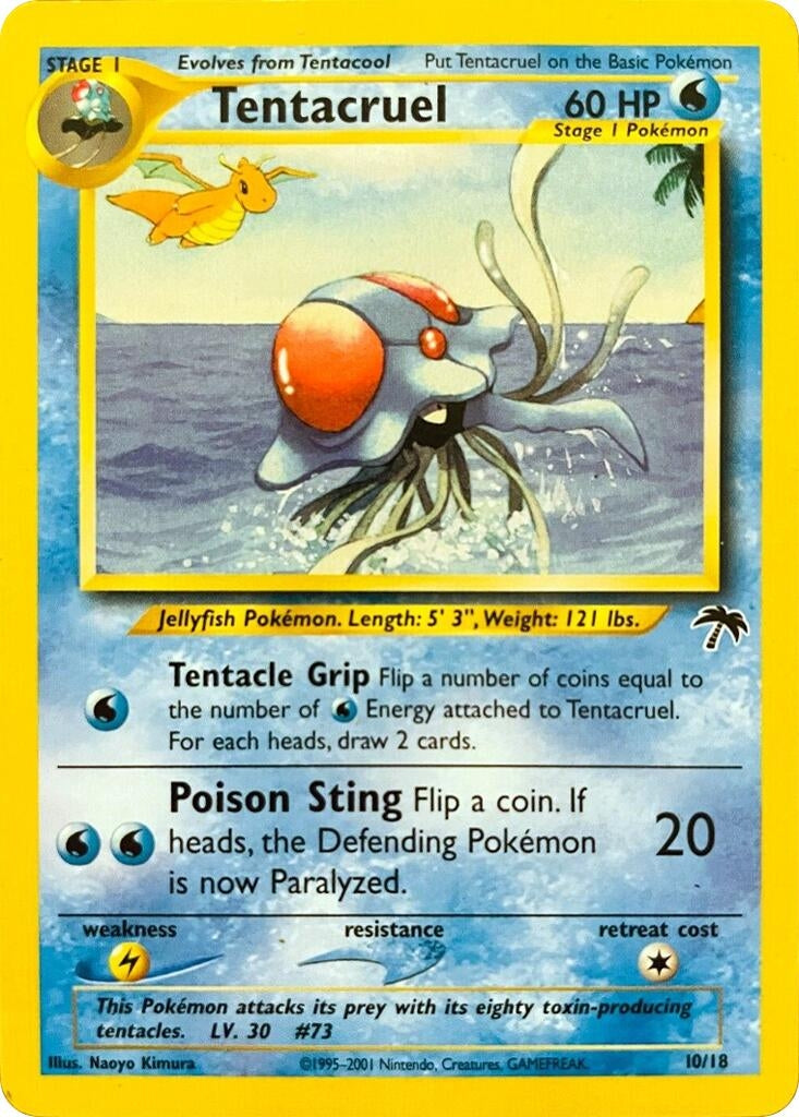 Image for Tentacruel (10/18) (Southern Islands) - Pokemon