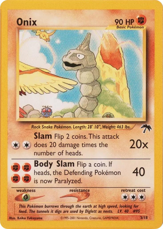 Image for Onix (03/18) (Southern Islands) - Pokemon