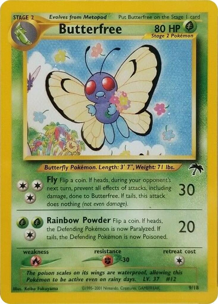 Image for Butterfree (09/18) (Southern Islands) - Pokemon