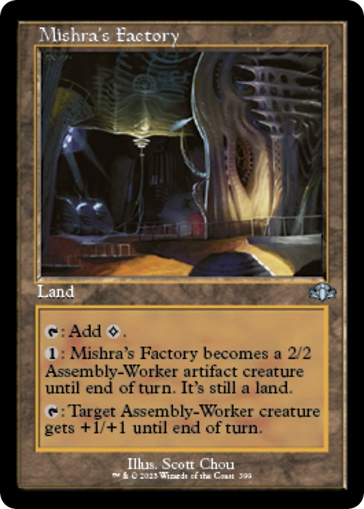 Image for Mishra's Factory (Retro Frame) (399) (Dominaria Remastered) - Magic: The Gathering