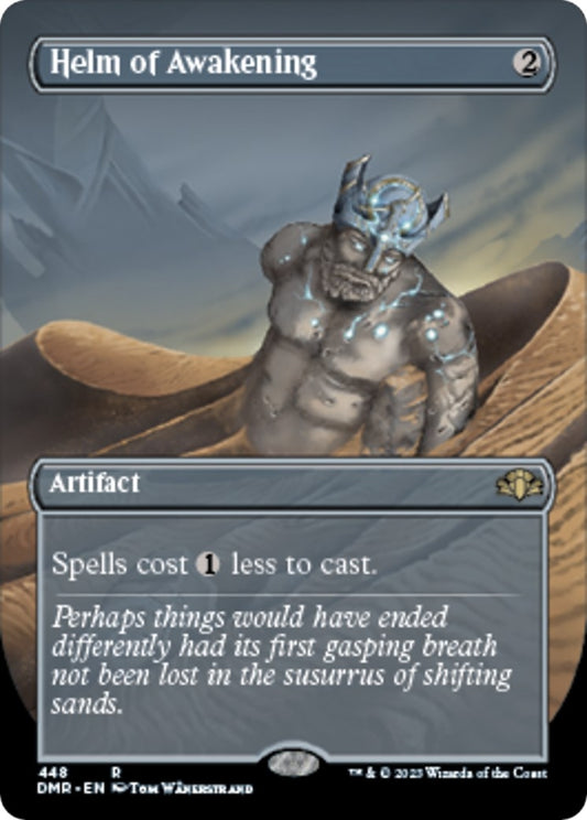 Image for Helm of Awakening (Borderless) (448) (Dominaria Remastered) - Magic: The Gathering