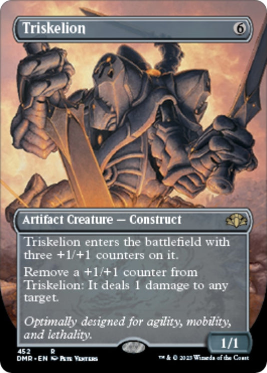 Image for Triskelion (Borderless) (452) (Dominaria Remastered) - Magic: The Gathering
