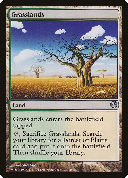 Image for Grasslands (35) (Duel Decks: Knights vs. Dragons) - Magic: The Gathering