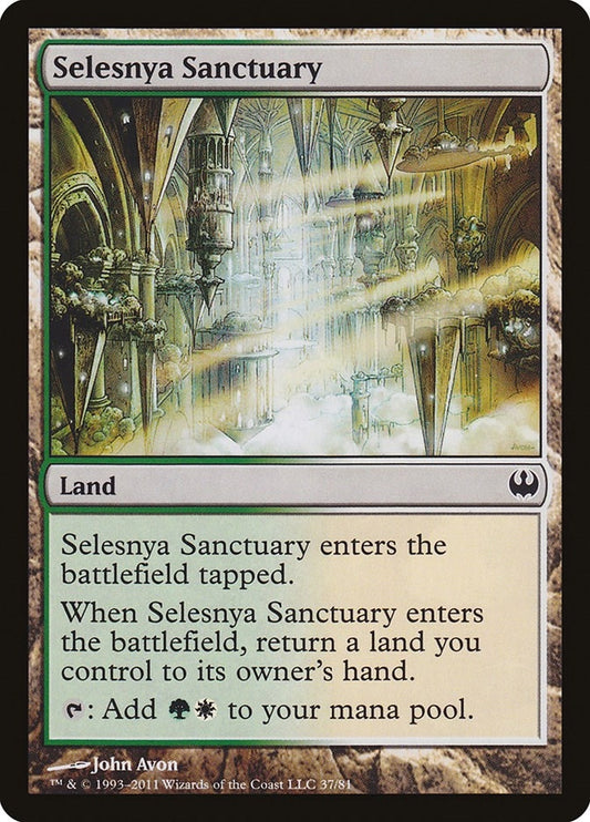 Image for Selesnya Sanctuary (37) (Duel Decks: Knights vs. Dragons) - Magic: The Gathering
