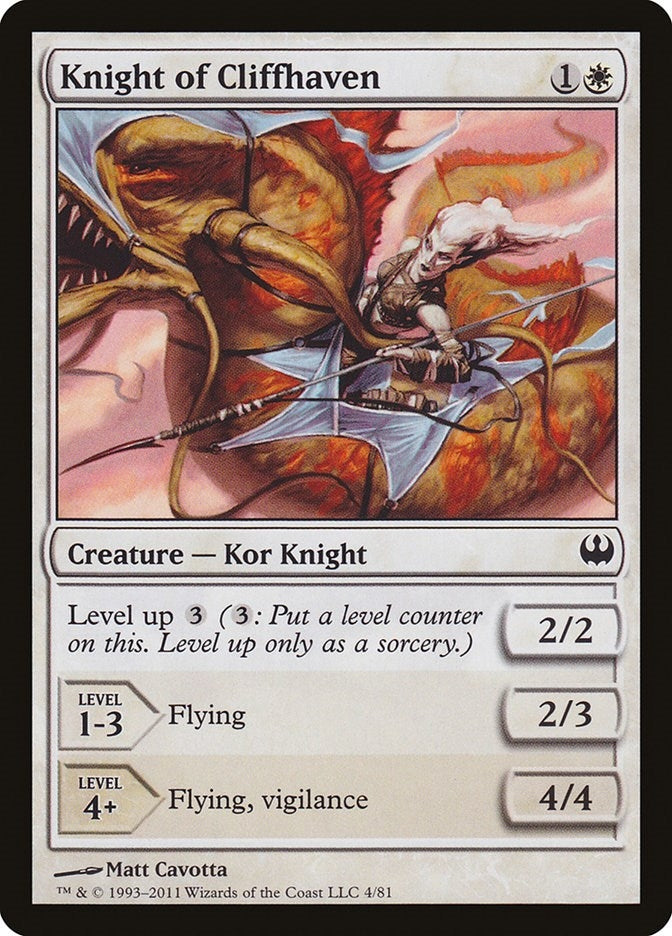 Image for Knight of Cliffhaven (4) (Duel Decks: Knights vs. Dragons) - Magic: The Gathering