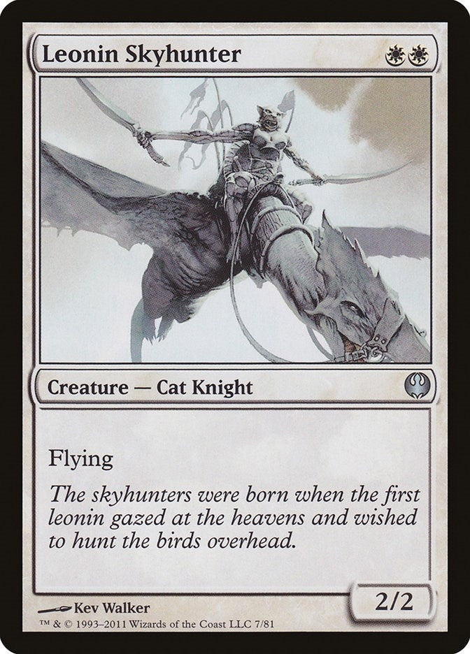 Image for Leonin Skyhunter (7) (Duel Decks: Knights vs. Dragons) - Magic: The Gathering