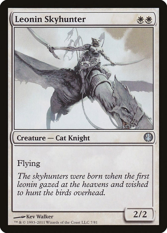 Image for Leonin Skyhunter (7) (Duel Decks: Knights vs. Dragons) - Magic: The Gathering