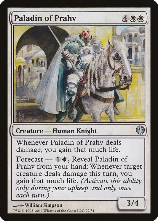 Image for Paladin of Prahv (22) (Duel Decks: Knights vs. Dragons) - Magic: The Gathering