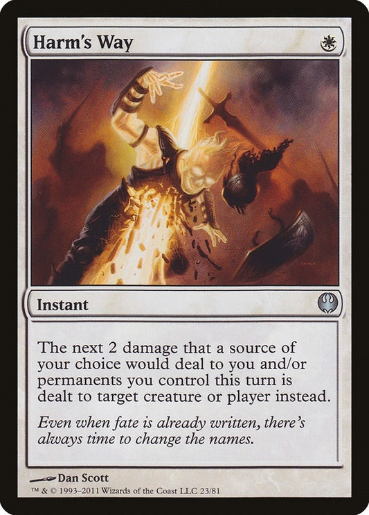 Image for Harm's Way (23) (Duel Decks: Knights vs. Dragons) - Magic: The Gathering