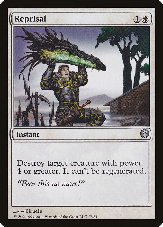 Image for Reprisal (27) (Duel Decks: Knights vs. Dragons) - Magic: The Gathering