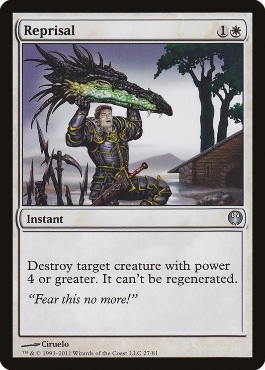 Image for Reprisal (27) (Duel Decks: Knights vs. Dragons) - Magic: The Gathering