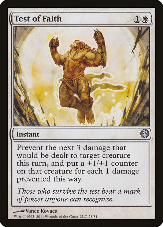 Image for Test of Faith (28) (Duel Decks: Knights vs. Dragons) - Magic: The Gathering