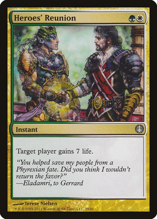 Image for Heroes' Reunion (29) (Duel Decks: Knights vs. Dragons) - Magic: The Gathering