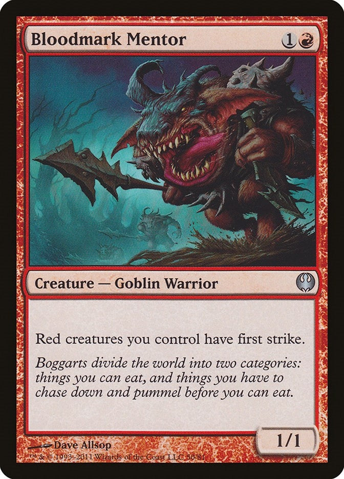 Image for Bloodmark Mentor (50) (Duel Decks: Knights vs. Dragons) - Magic: The Gathering