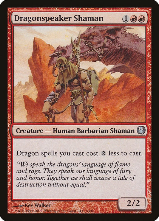 Image for Dragonspeaker Shaman (53) (Duel Decks: Knights vs. Dragons) - Magic: The Gathering