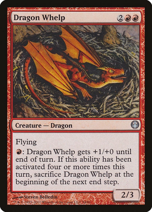 Image for Dragon Whelp (54) (Duel Decks: Knights vs. Dragons) - Magic: The Gathering