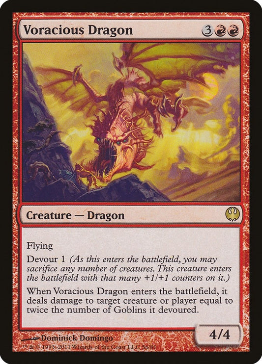 Image for Voracious Dragon (56) (Duel Decks: Knights vs. Dragons) - Magic: The Gathering