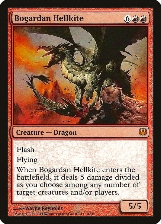 Image for Bogardan Hellkite (47) (Duel Decks: Knights vs. Dragons) - Magic: The Gathering