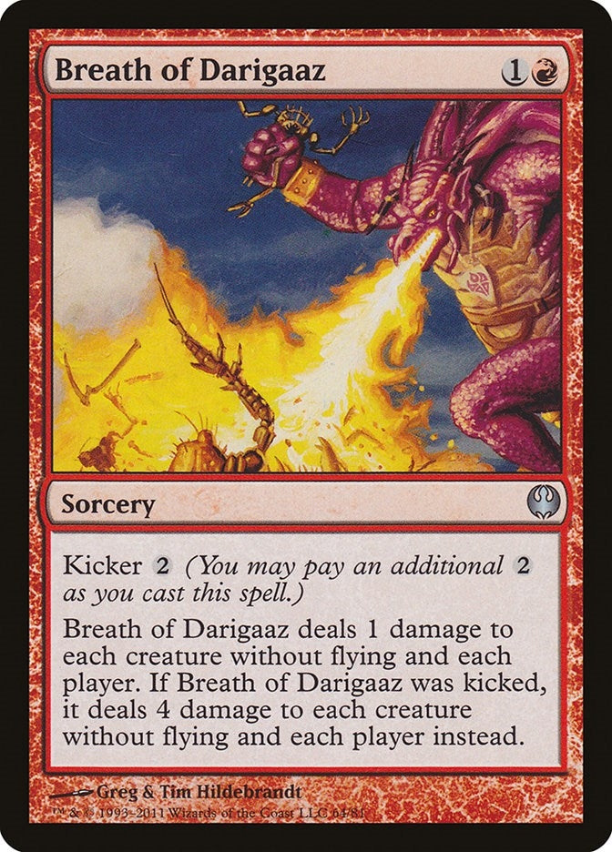 Image for Breath of Darigaaz (64) (Duel Decks: Knights vs. Dragons) - Magic: The Gathering